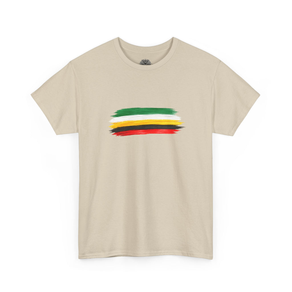 Guyana Flag Brushstroke T-Shirt — Modern Patriotic Pride Tee