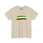 Guyana Flag Brushstroke T-Shirt — Modern Patriotic Pride Tee