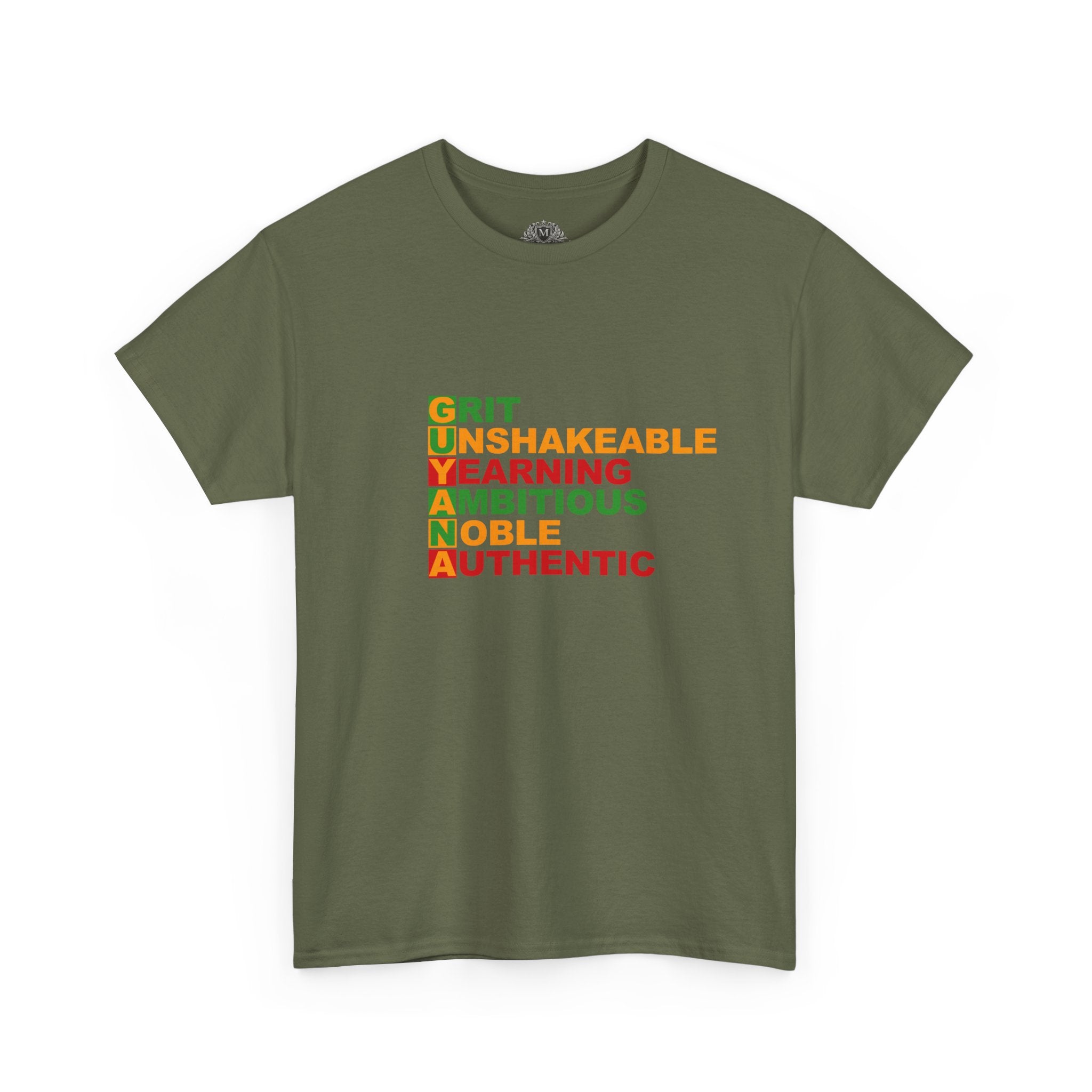 Motivational Guyana Acrostic Tee — Eco Tee