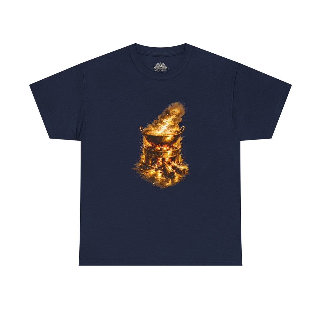 Fireside Cooking Tee — Tribute to Traditional Cooking