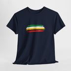 Guyana Flag Brushstroke T-Shirt — Modern Patriotic Pride Tee