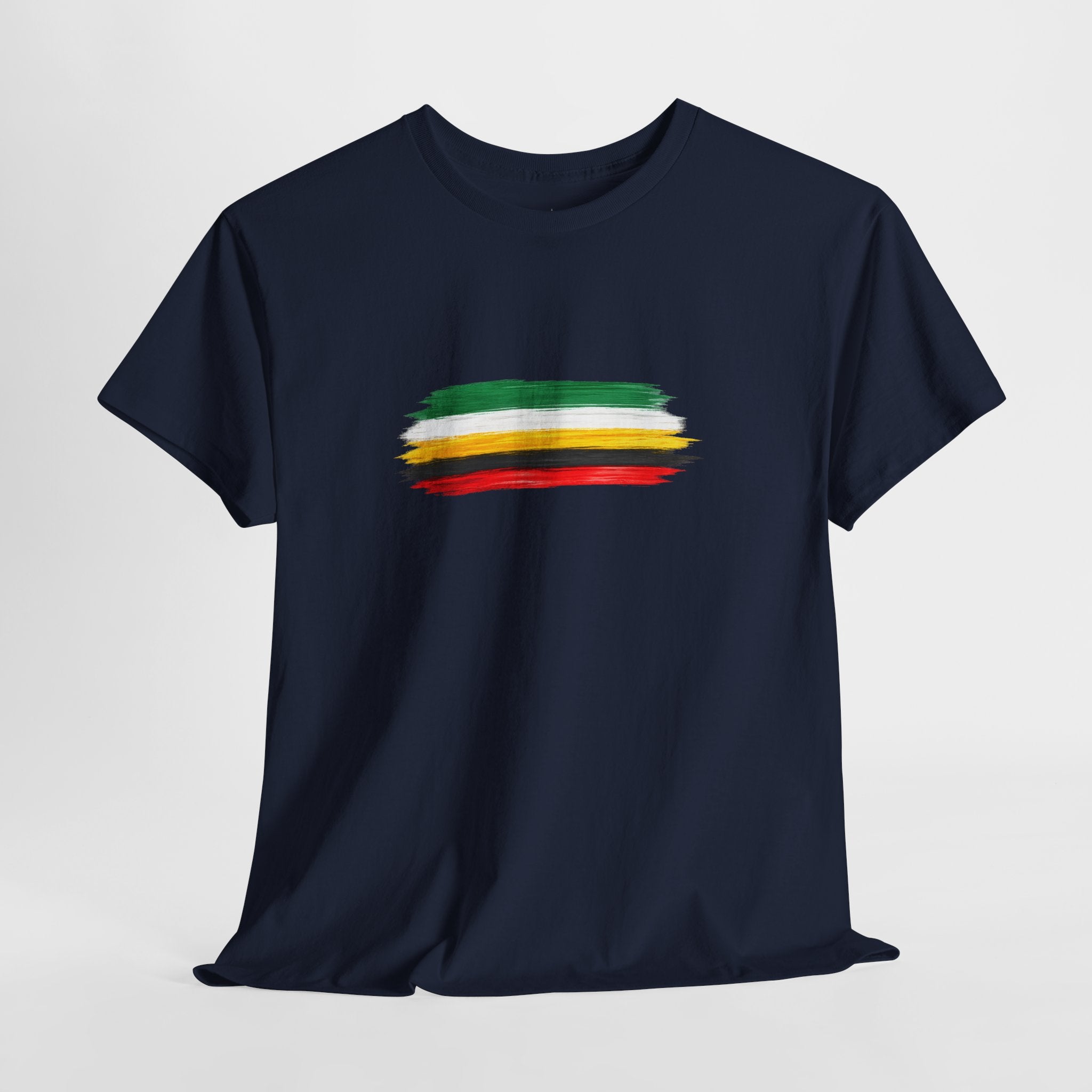 Guyana Flag Brushstroke T-Shirt — Modern Patriotic Pride Tee