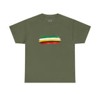 Guyana Flag Brushstroke T-Shirt — Modern Patriotic Pride Tee