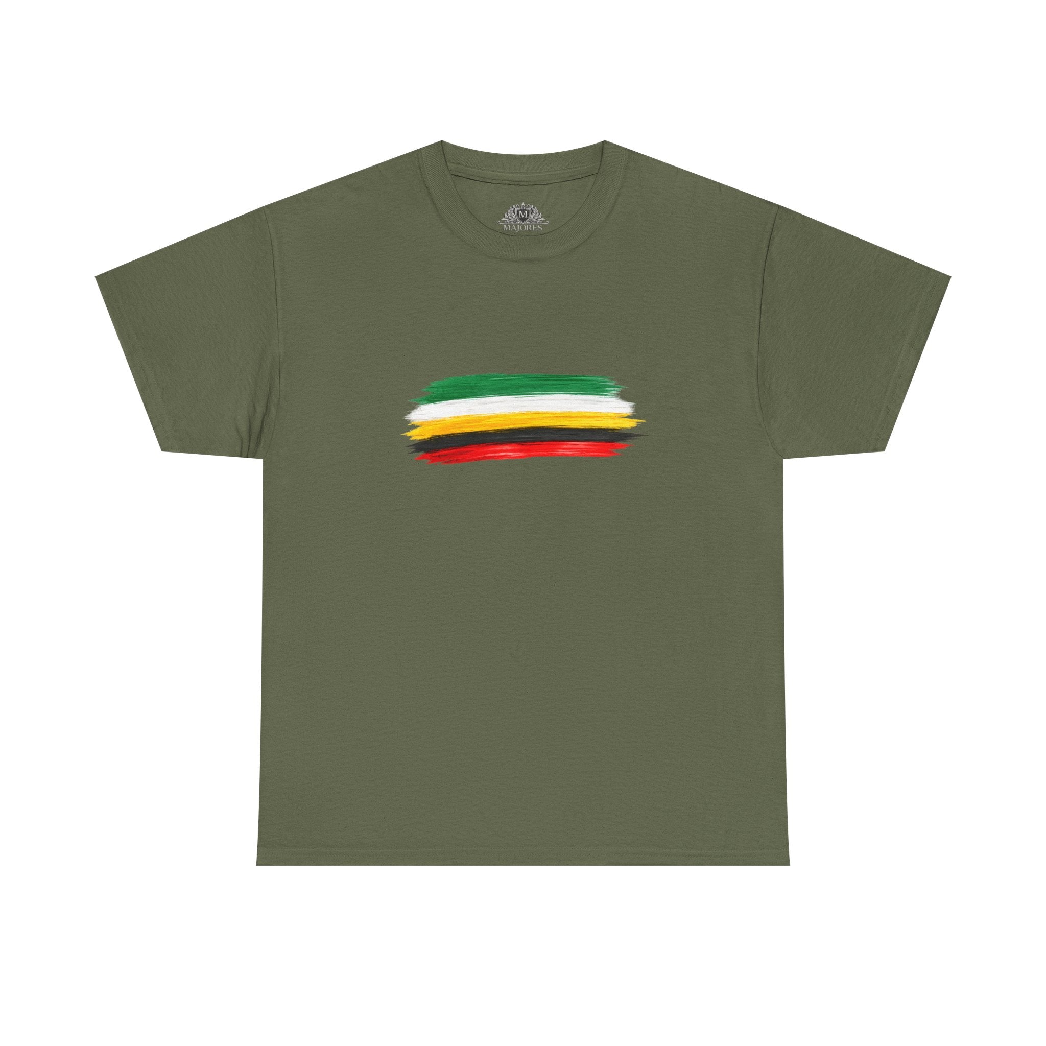 Guyana Flag Brushstroke T-Shirt — Modern Patriotic Pride Tee