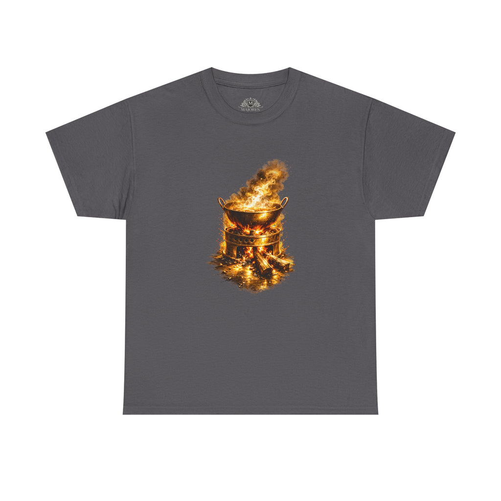 Fireside Cooking Tee — Tribute to Traditional Cooking