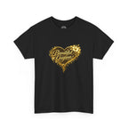 Beautiful Guyana Floral Heart Tee