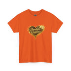 Beautiful Guyana Floral Heart Tee