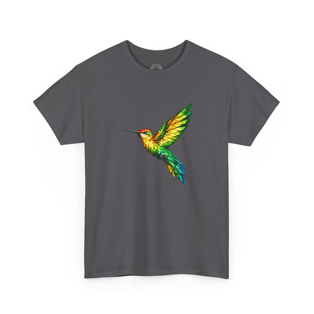Guyana Rainforest Stained-Glass Hummingbird Tee — Biodiversity & Conservation