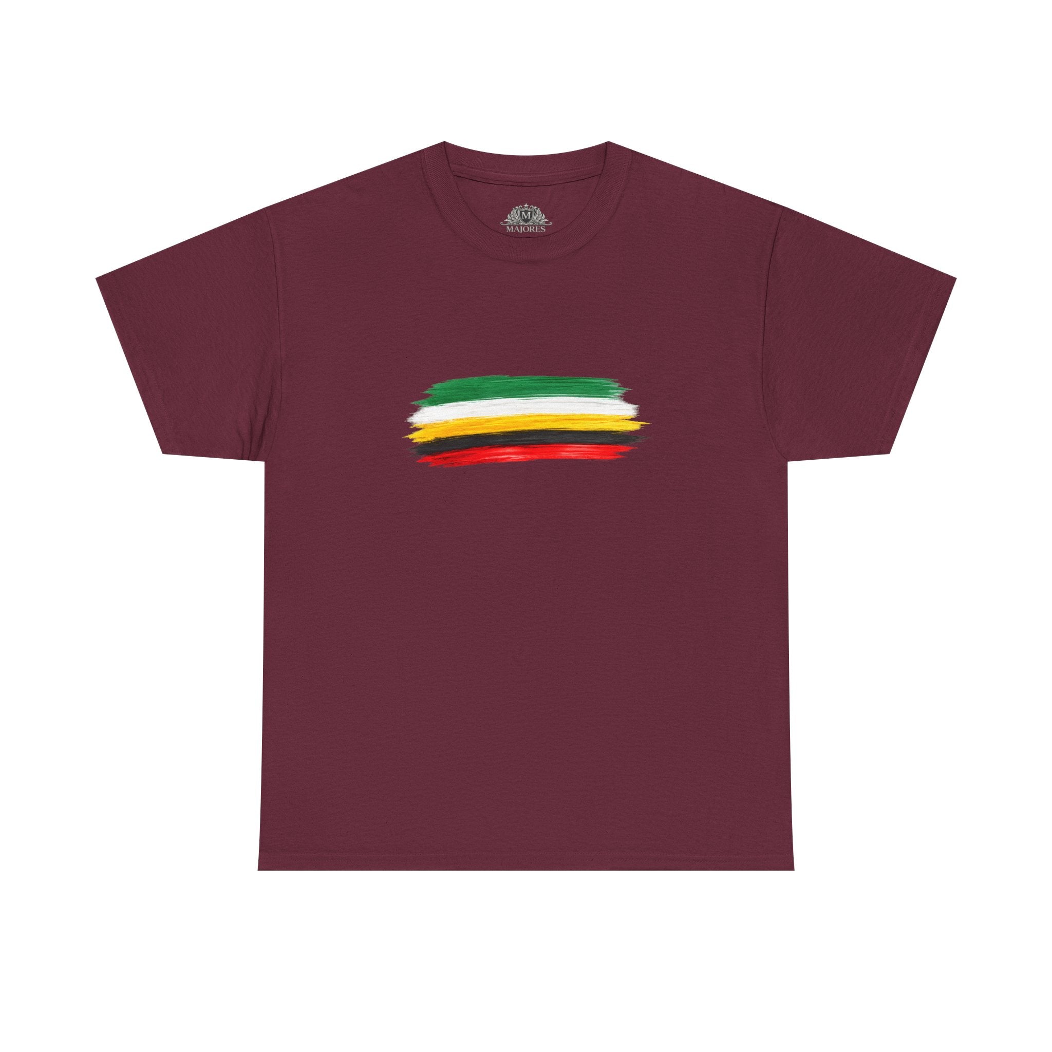 Guyana Flag Brushstroke T-Shirt — Modern Patriotic Pride Tee