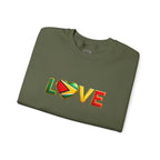 Guyana Flag Love Crewneck Sweatshirt