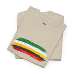 Guyana Flag Brushstroke T-Shirt — Modern Patriotic Pride Tee