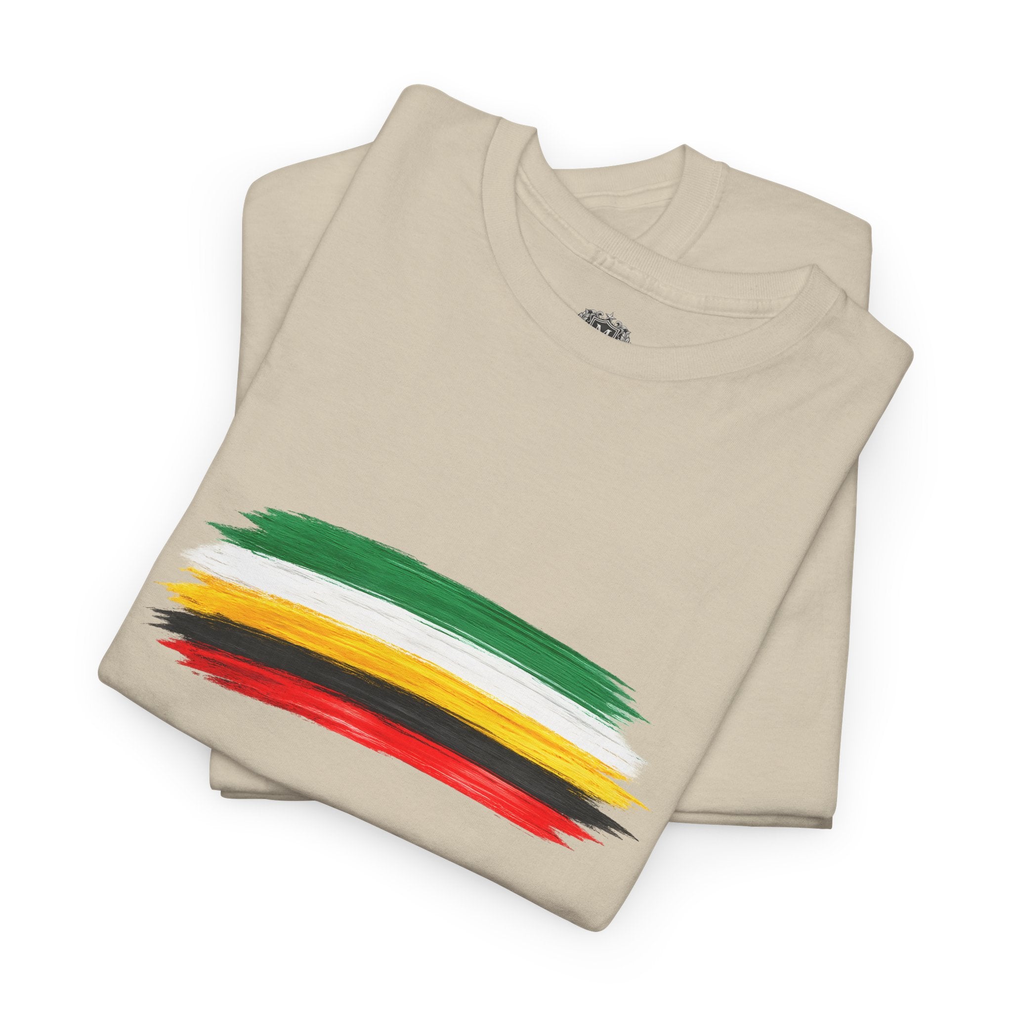 Guyana Flag Brushstroke T-Shirt — Modern Patriotic Pride Tee