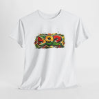 Guyana 592 Retro Street Art Tee — Vintage Area Code Pride