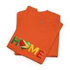 Heart Flag "HOME" Design — Guyanese Pride Tee