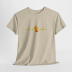 Guyana Heartbeat T-Shirt — ECG Map of Guyana Pride Tee