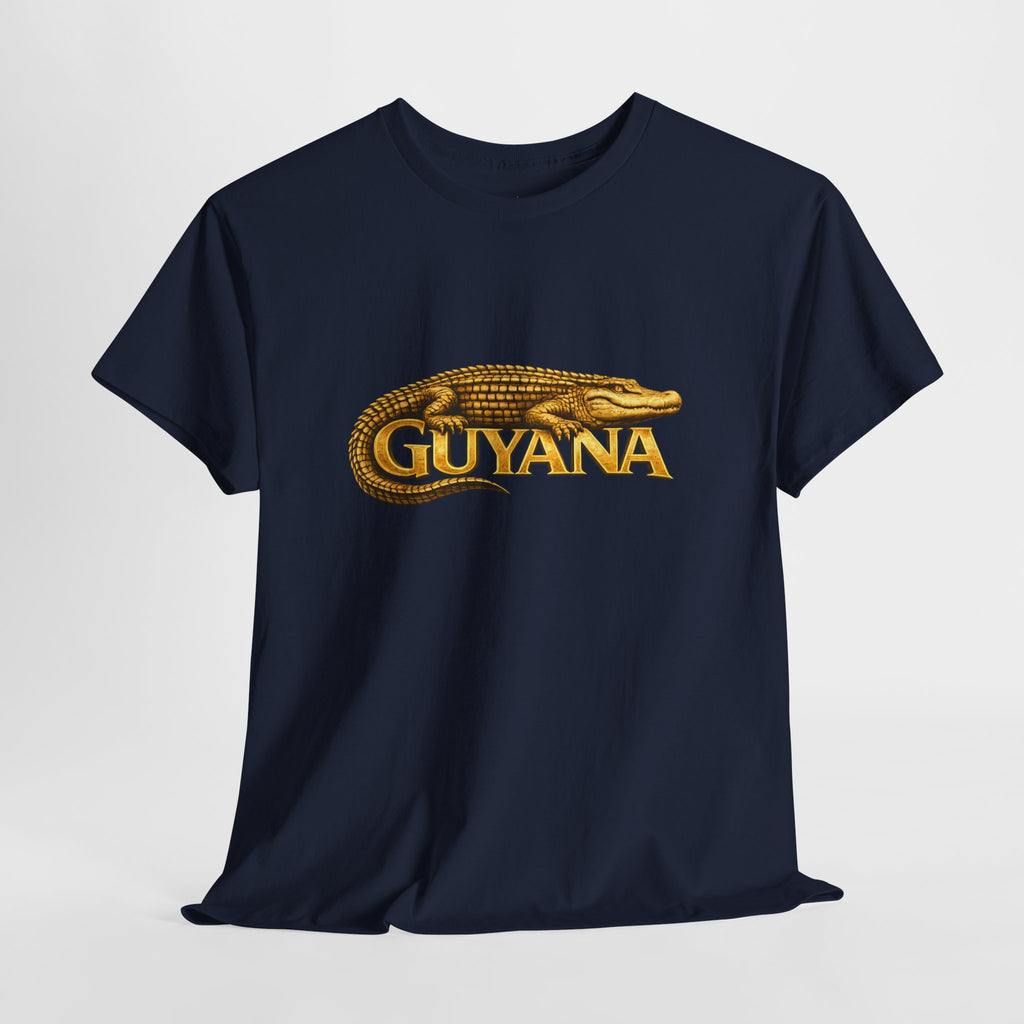 Guyana Golden Caiman Wildlife Graphic T-Shirt — Conservation Pride Tee