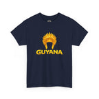 Guyana Native Headdress T-Shirt — Golden Tribal Tribute Tee