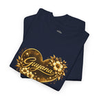 Guyana Heart Floral T-Shirt — Guyana Pride Tee