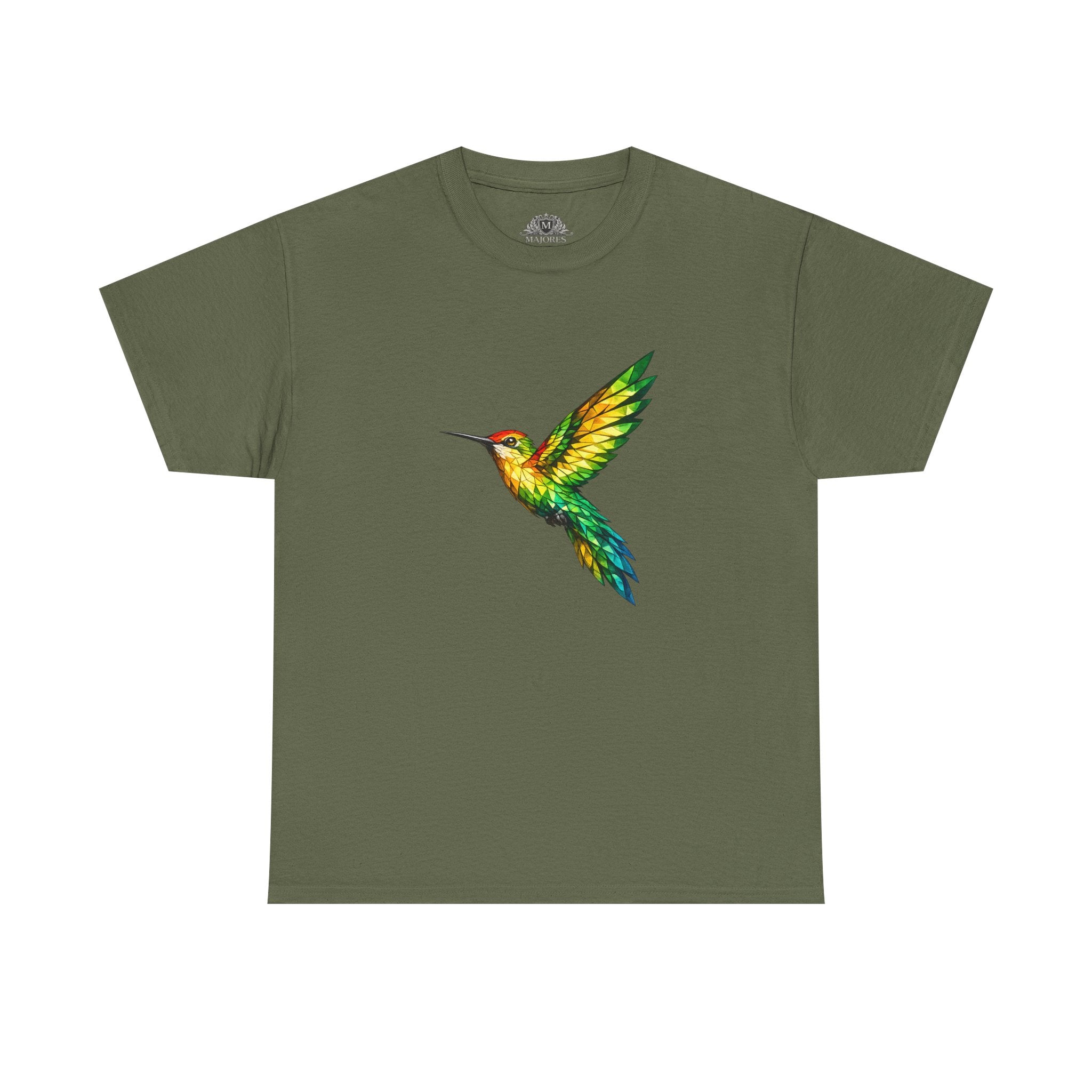 Guyana Rainforest Stained-Glass Hummingbird Tee — Biodiversity & Conservation