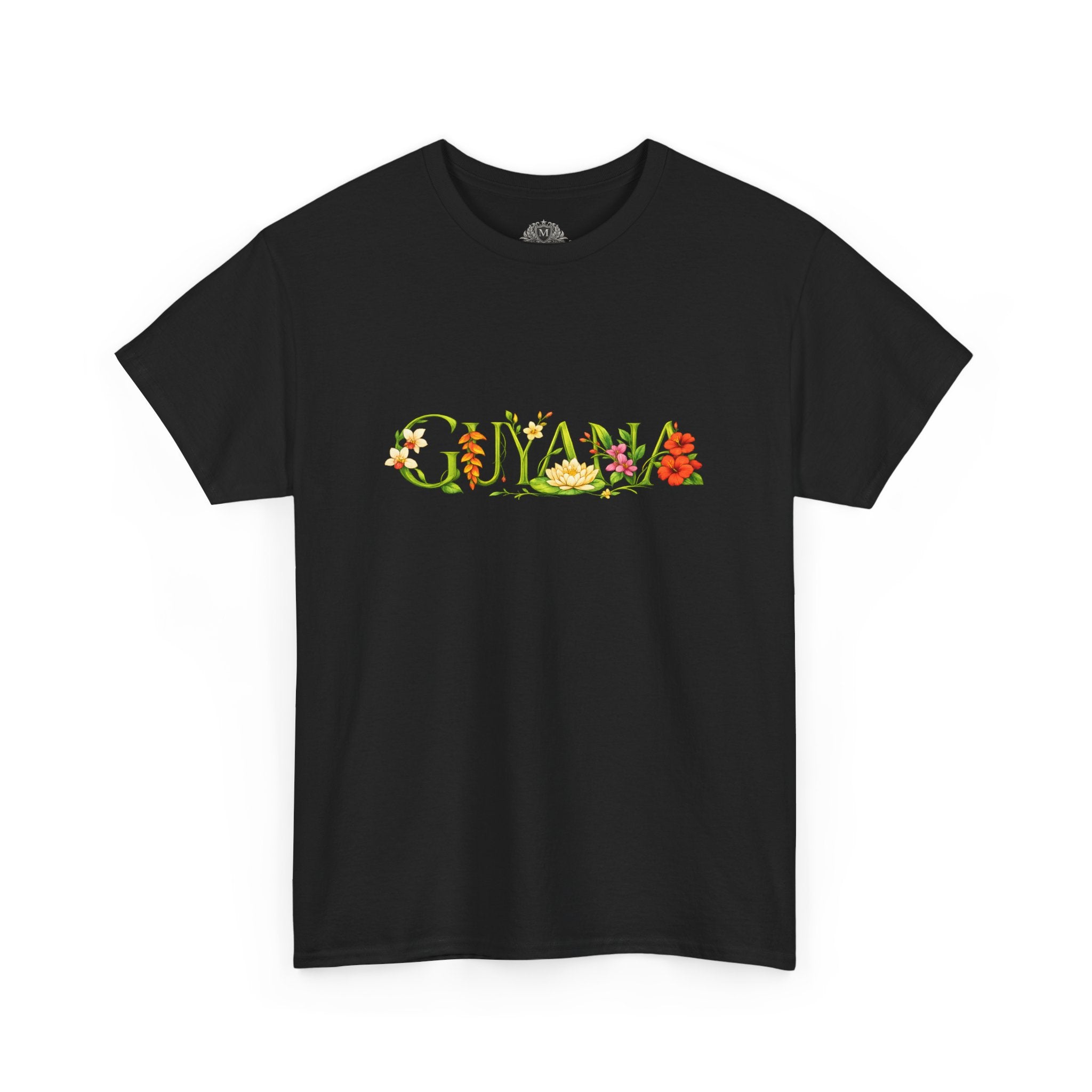 Guyana Floral Tee — Botanical Country Pride T-Shirt