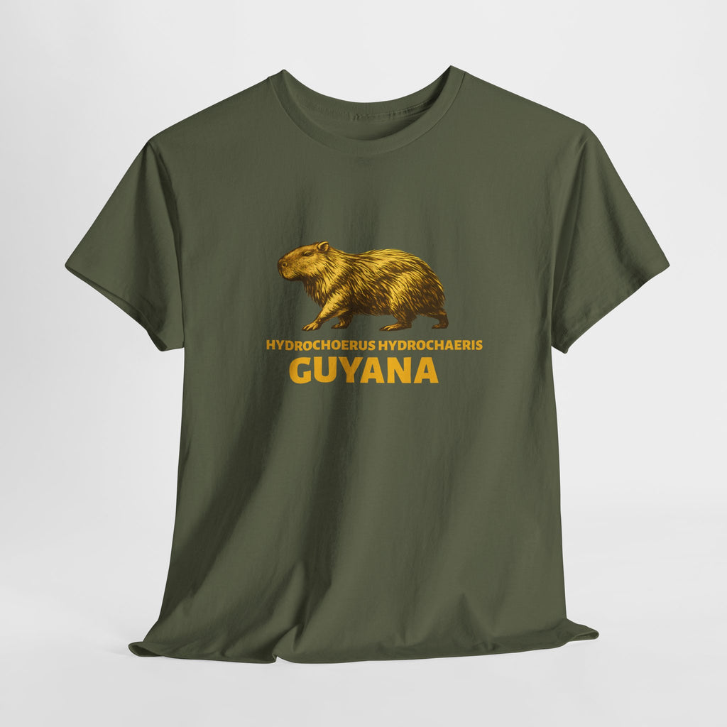 Capybara Tee — Greater Capybara (Hydrochoerus hydrochaeris) Graphic Shirt