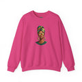 Afro Guyanese Headwrap Portrait Crewneck Sweatshirt