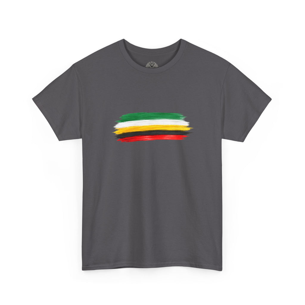 Guyana Flag Brushstroke T-Shirt — Modern Patriotic Pride Tee