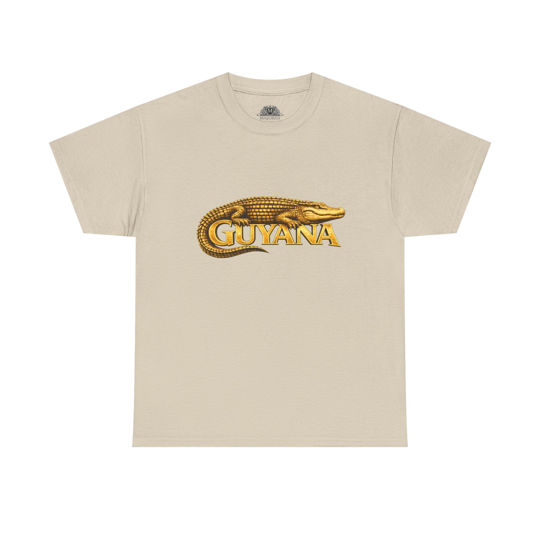 Guyana Golden Caiman Wildlife Graphic T-Shirt — Conservation Pride Tee