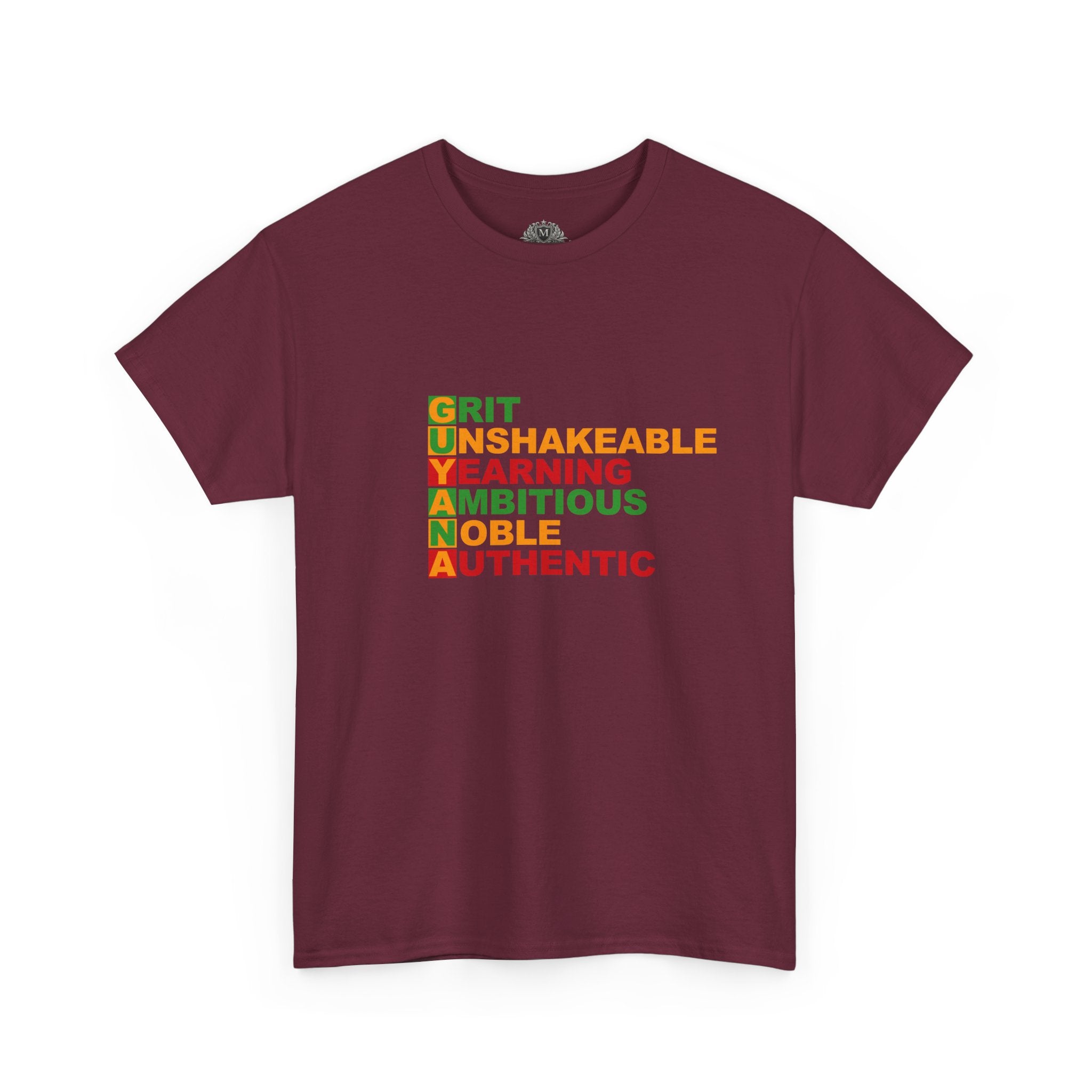 Motivational Guyana Acrostic Tee — Eco Tee