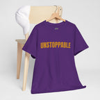 Unstoppable Tee — Motivational Graphic T-Shirt