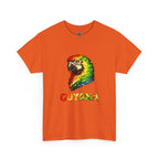 Colorful Tropical Macaw Graphic Tee