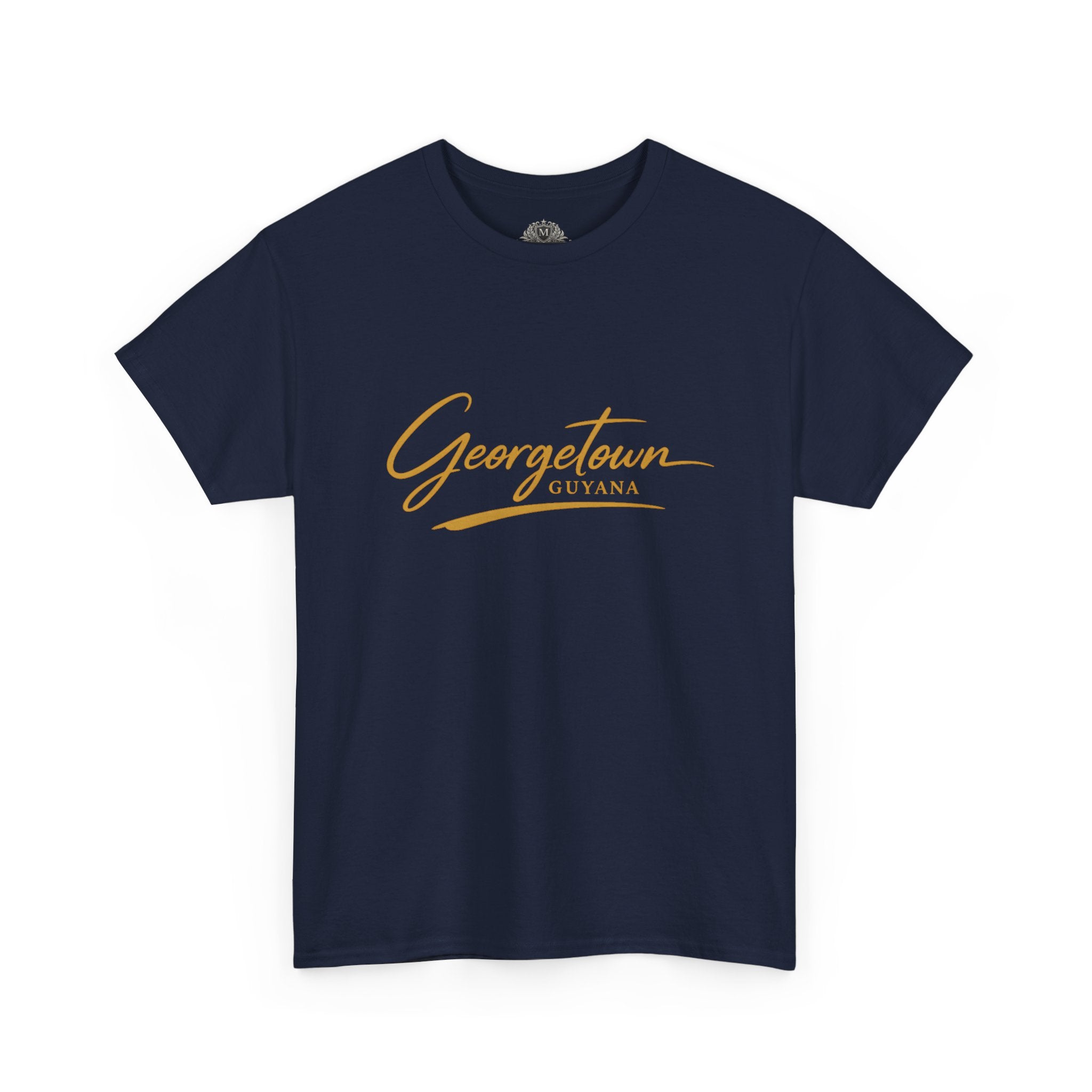 Georgetown Guyana Script Tee – Minimal Design T-Shirt