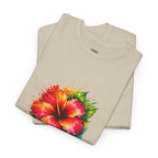 Hibiscus Watercolor Tee — Tropical Flower Graphic T-Shirt