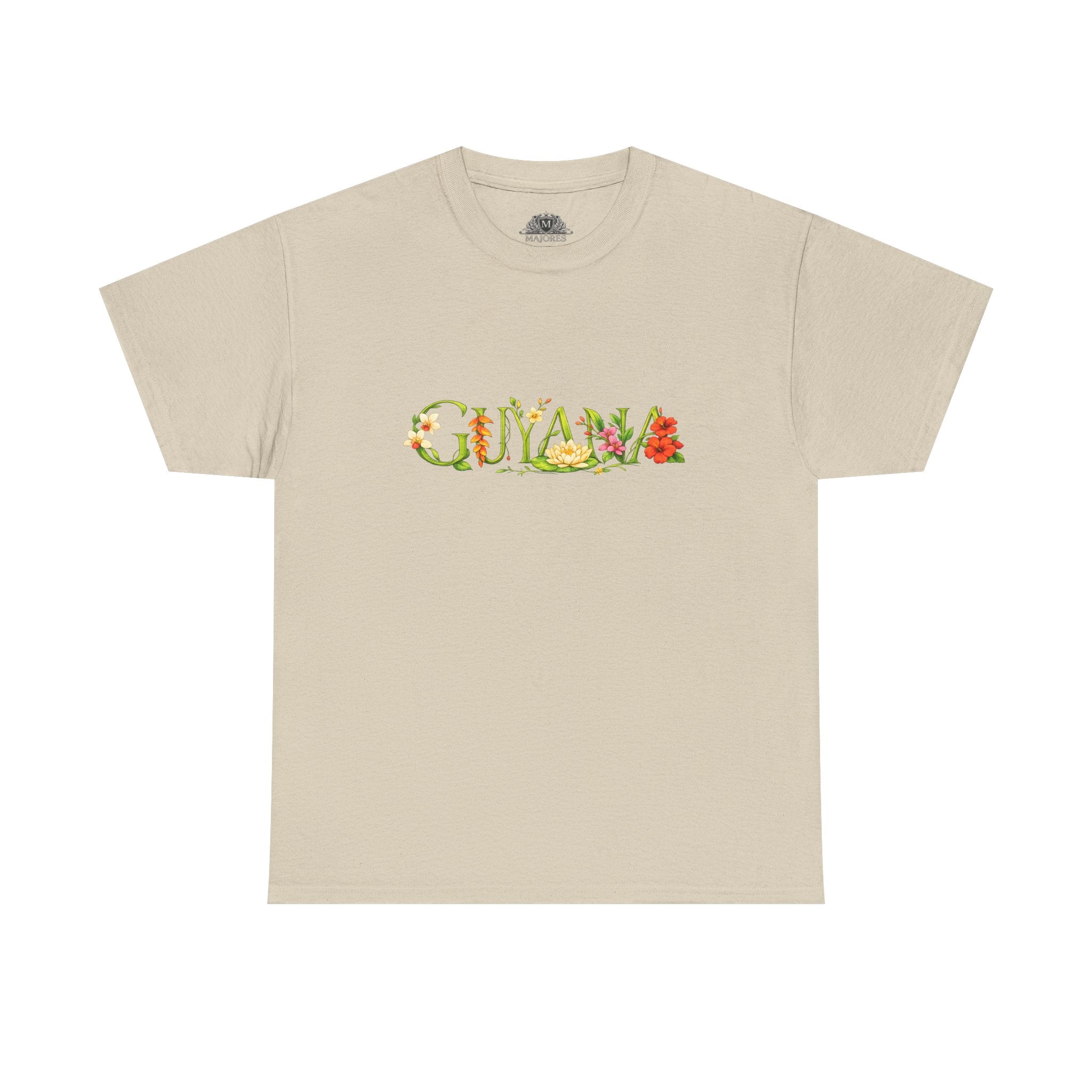 Guyana Floral Tee — Botanical Country Pride T-Shirt