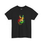 Guyana Flag Peace Sign T-Shirt — Hope & Unity Tee