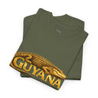 Guyana Golden Caiman Wildlife Graphic T-Shirt — Conservation Pride Tee