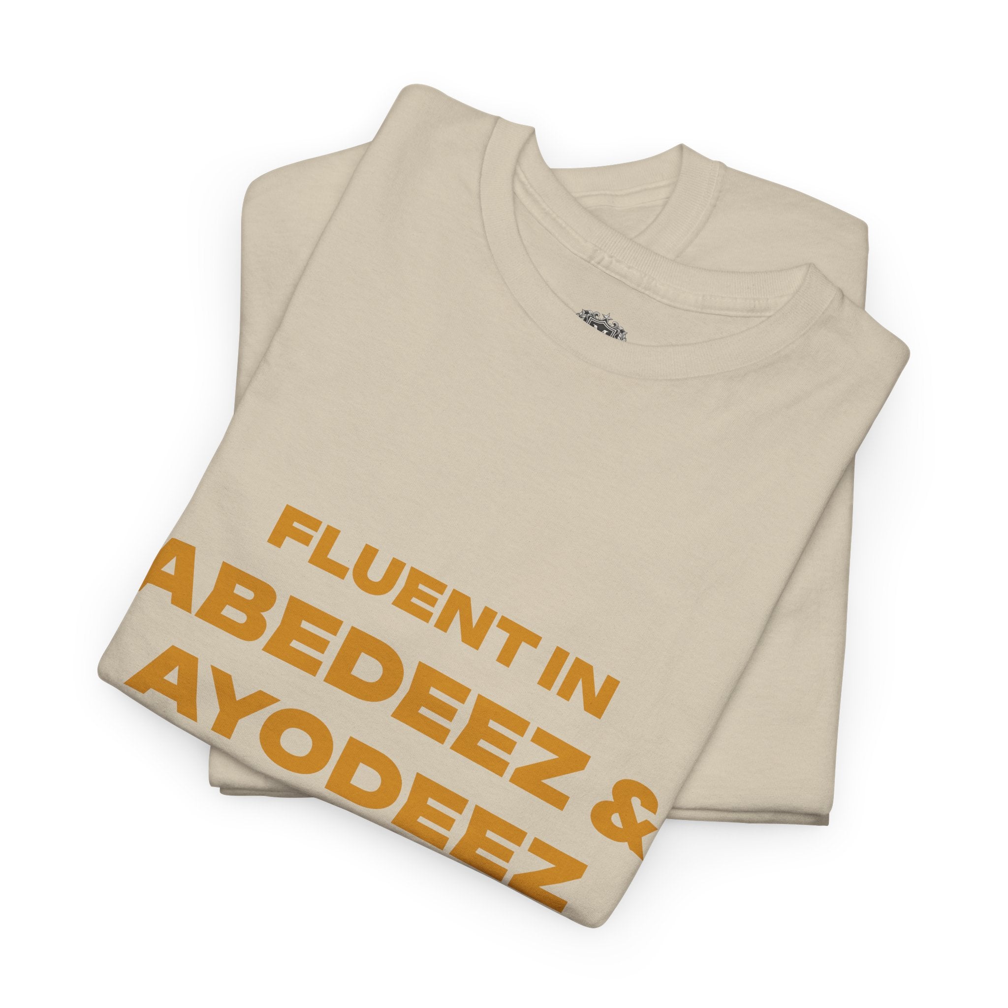 Fluent in Abedeez & Ayodeez T‑Shirt — Guyana Creole Tee