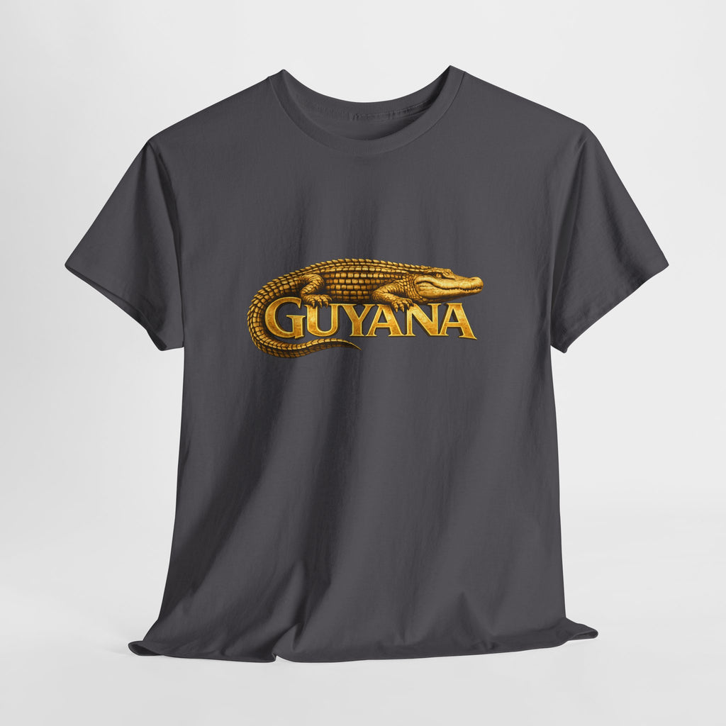Guyana Golden Caiman Wildlife Graphic T-Shirt — Conservation Pride Tee
