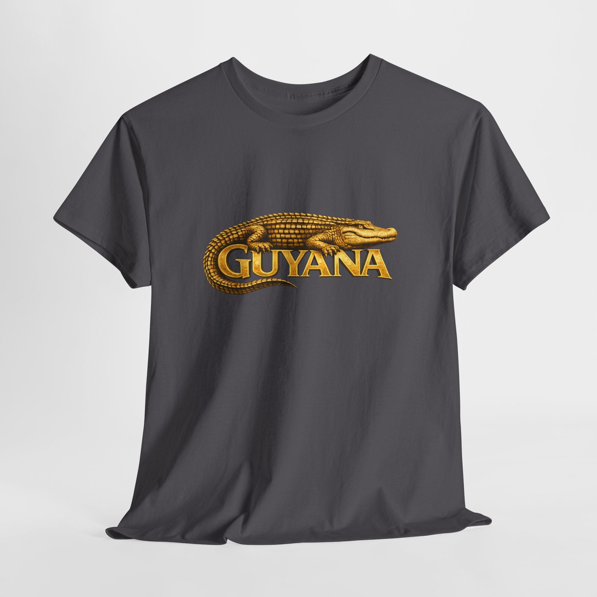 Guyana Golden Caiman Wildlife Graphic T-Shirt — Conservation Pride Tee