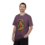 Indo Guyanese Woman Portrait with Headwrap — Unisex Tee