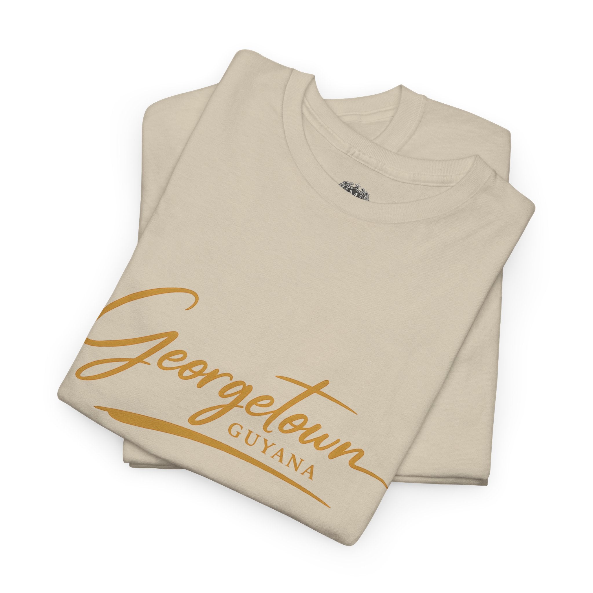 Georgetown Guyana Script Tee – Minimal Design T-Shirt