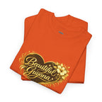 Beautiful Guyana Floral Heart Tee