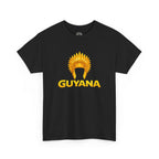 Guyana Native Headdress T-Shirt — Golden Tribal Tribute Tee