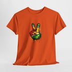 Guyana Flag Peace Sign T-Shirt — Hope & Unity Tee