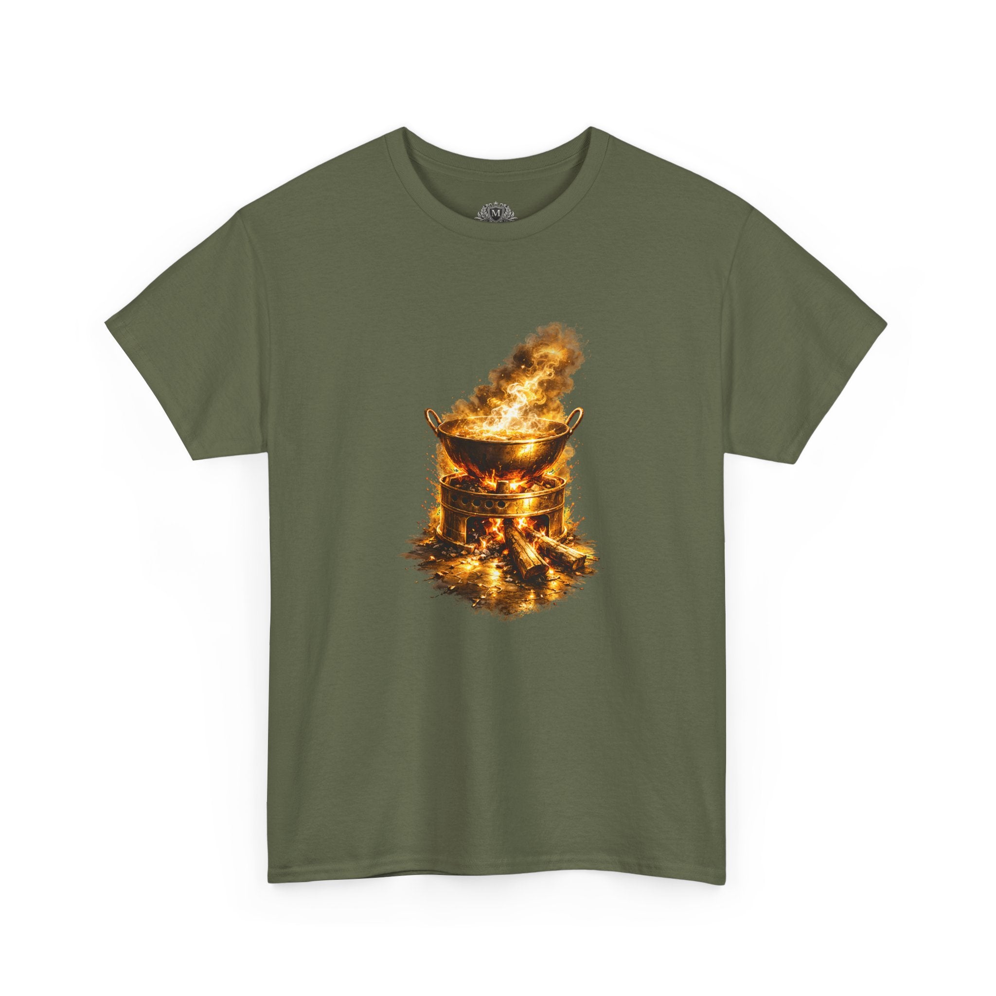 Fireside Cooking Tee — Tribute to Traditional Cooking