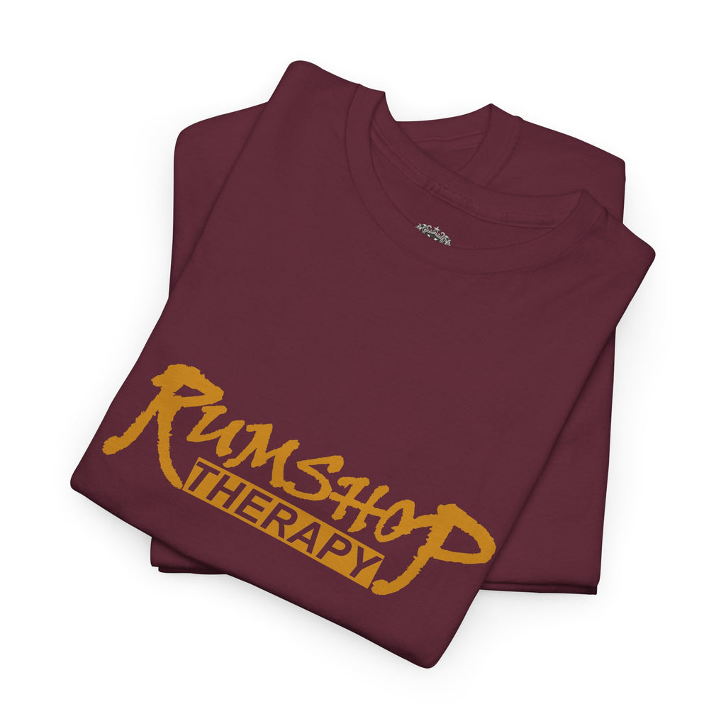 Rumshop Therapy T-Shirt — Caribbean Rum Bar Vibe Graphic Tee