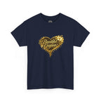 Beautiful Guyana Floral Heart Tee