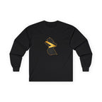 Guyana Map Long Sleeve Tee — Gold Arrowhead Outline