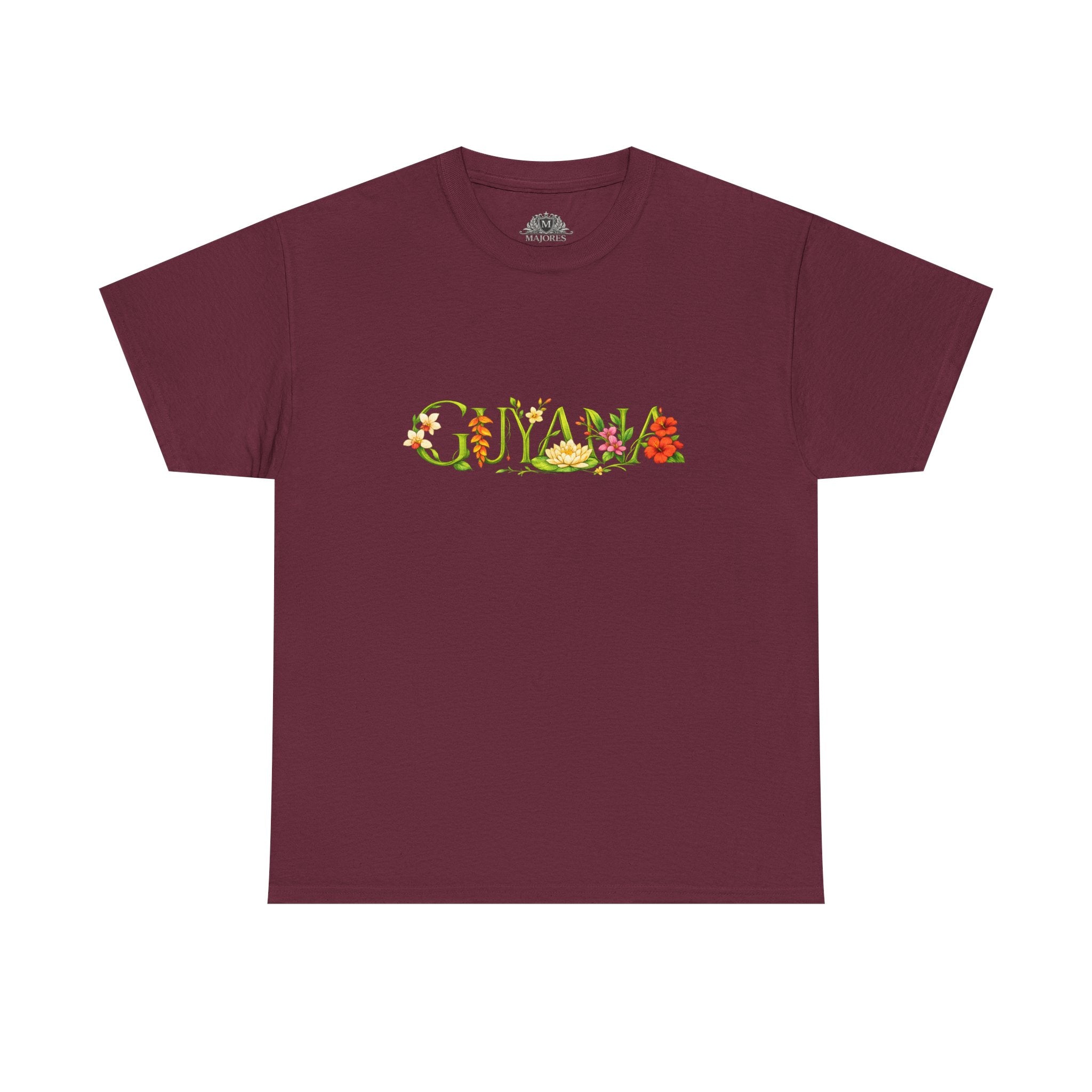 Guyana Floral Tee — Botanical Country Pride T-Shirt