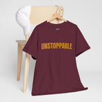 Unstoppable Tee — Motivational Graphic T-Shirt